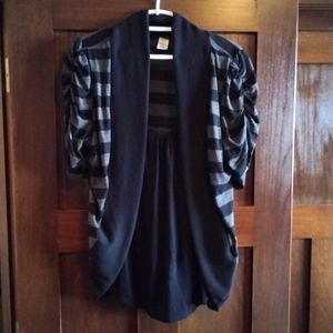 Short Sleeve Sweater with Tank